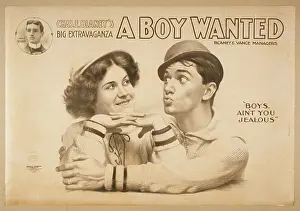 Chas: Chas. E. Blaney's big extravaganza, A boy wanted