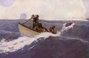 Whaling: The Chase of the Bow-Head Whale