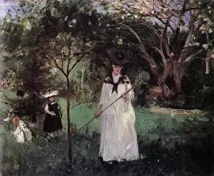 Chases: Chasing Butterflies, by Berthe Morisot