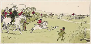 Everyone: Chasing the fox out in the open