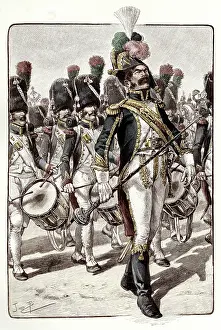 Chasseurs: CHASSEUR DRUM-MAJOR