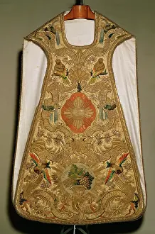 Rococo: Chasuble. 18th century. Rococo. Cathedral of Tarragona. Dioc