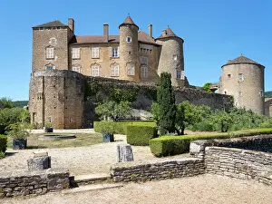 Enclosures: Chateau de Berze, Berze-le-Chatel, Saone-et-Loire, France