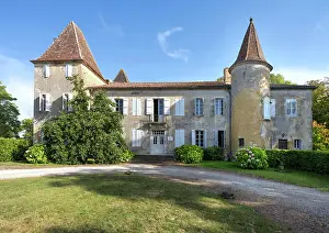 Gascony: Chateau de Castelmore, Lupiac, Gers, Occitania, France