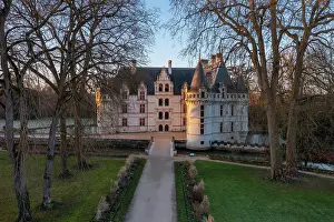 Allee: Chateau d'Azay-le-Rideau