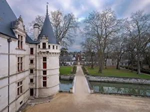 Allee: Chateau d'Azay-le-Rideau