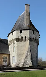 Tufa: Chateau des Ponts-de-Ce, Angers, Maine-et-Loire, France