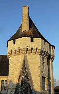 Tufa: Chateau des Ponts-de-Ce, Angers, Maine-et-Loire, France
