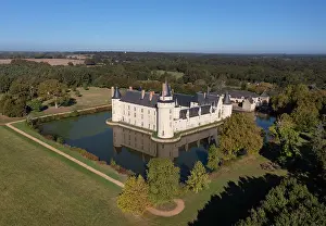 Bourre: Chateau du Plessis-Bourre, Ecuille, Loire Valley, France