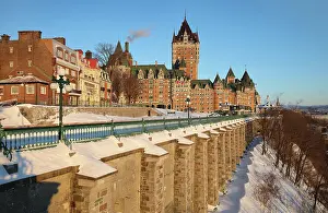 Terrasse: Chateau Frontenac and Dufferin Terrace, Quebec