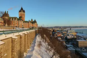 Terrasse: Chateau Frontenac and Dufferin Terrace, Quebec