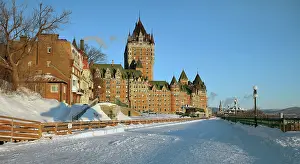 Terrasse: Chateau Frontenac and Dufferin Terrace, Quebec