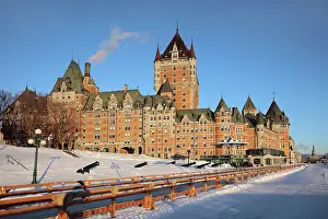 Terrasse: Chateau Frontenac and Dufferin Terrace, Quebec