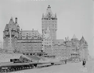 Terrasse: Chateau Frontenac and Dufferin Terrace, Quebec
