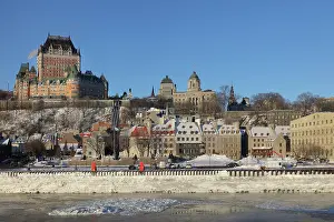 Terrasse: Chateau Frontenac and Petit Champlain, Quebec