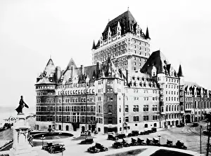 Frontenac: Chateau Frontenac, Quebec, Canada, early 1900s