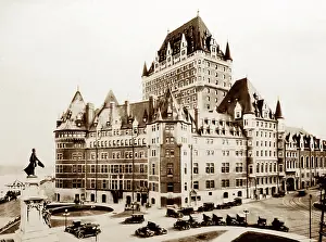 Frontenac: Chateau Frontenac, Quebec, Canada, early 1900s