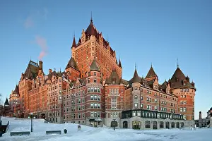 Terrasse: Chateau Frontenac, Quebec City, Quebec, Canada