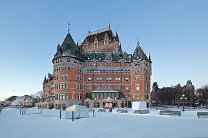 Terrasse: Chateau Frontenac, Quebec City, Quebec, Canada
