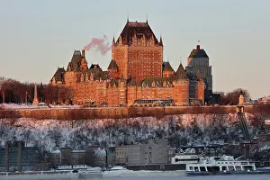 Terrasse: Chateau Frontenac, Quebec City, Quebec, Canada