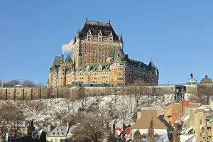Terrasse: Chateau Frontenac, Quebec City, Quebec, Canada