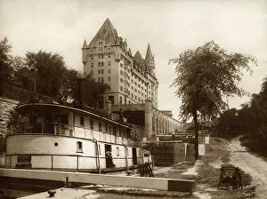 Ottawa: Chateau Laurier and Rideau Locks, Ottawa, Ontario, Canada