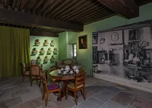 Lamartine: Chateau de Saint-Point room, Musee des Ursulines, Macon