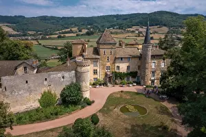 Lamartine: Chateau de Saint-Point, Saint-Point, Beaujolais, France
