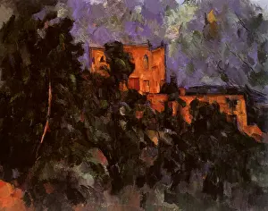 Rises: Chateau Beyond Trees, by Paul Cezanne