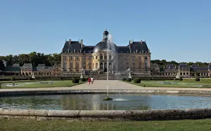 Rond: Chateau de Vaux-le-Vicomte, Maincy, Seine-et-Marne, France