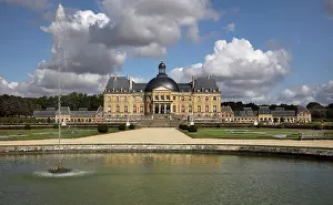 Rond: Chateau de Vaux-le-Vicomte, Maincy, Seine-et-Marne, France
