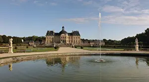 Rond: Chateau de Vaux-le-Vicomte, Maincy, Seine-et-Marne, France