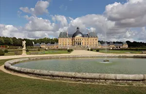 Rond: Chateau de Vaux-le-Vicomte, Maincy, Seine-et-Marne, France