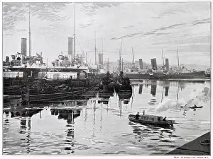 Medway: Chatham Dockyard 1890s
