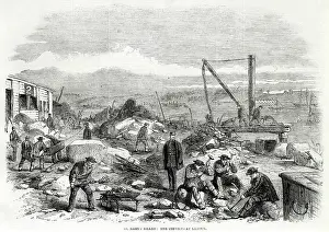 Labouring: Chatham Prison Riots - The Convicts at Labour 1861