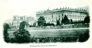 Derwent: Chatsworth House from the River Derwent