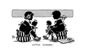 Gossips: Chattering girls - Little Gossips