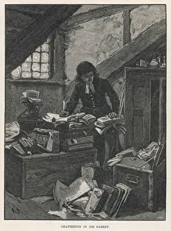 Garret: CHATTERTON IN HIS GARRET