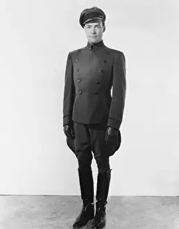 Disciplined: Chauffeur in uniform