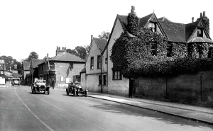 Cheam: Cheam, High Street 1927