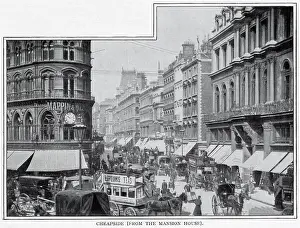 Mappin: Cheaside, London 1900