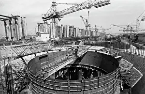 Dams: Cheboksary Power Plant under construction