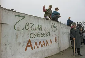 Slogan: Chechen Miliary Conflict