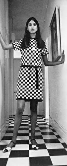 Sich: Checked jersey dress from The Shop