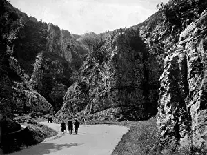 CHEDDAR GORGE 1930S