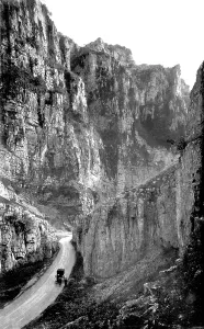 C1873: Cheddar, High Rocks c1873