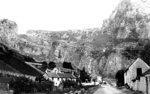 C1873: Cheddar, the Village c1873