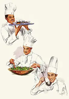 Salad: Three Chefs