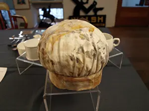 Dpa Picture Alliance Gmbh: A chef's hat recovered from the wreck of the RMS Titanic