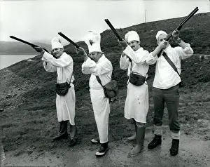 Chefs: Four chefs shooting their own grouse, Scotland